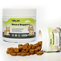 High Quality Brain Health and Focus Supports Pet Supplements and Vitamins Soft Chews with Omega 3