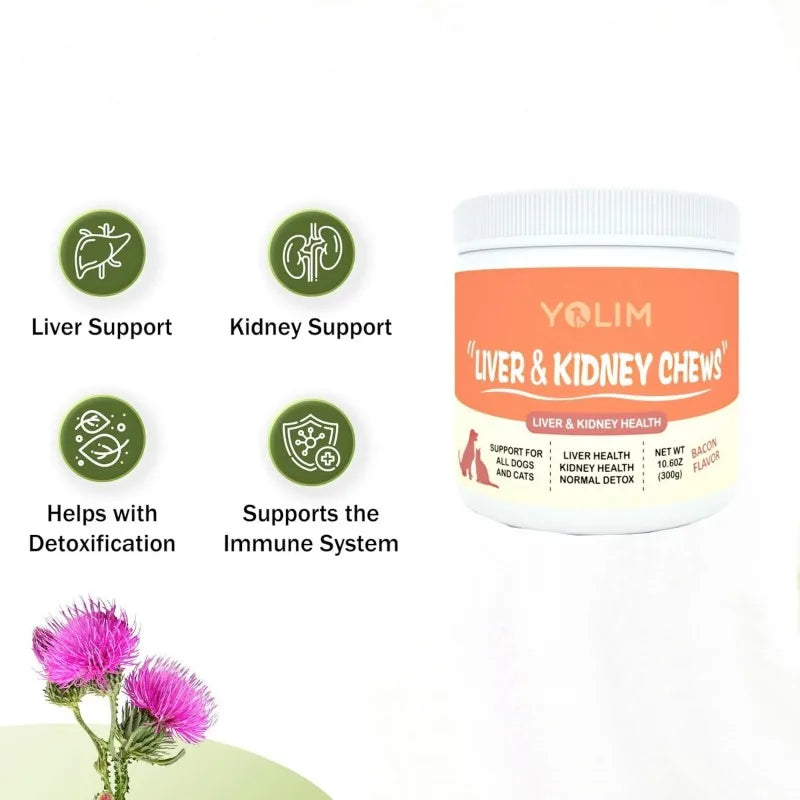 Wholesale Price Safe & Effective Supports Liver & Detox Function Pet Supplements and Vitamins for Dogs & Cats