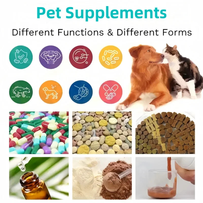 Custom Logo Supports Eye Health Pet Health Care & Supplements Soft Chews for Dogs & Cats