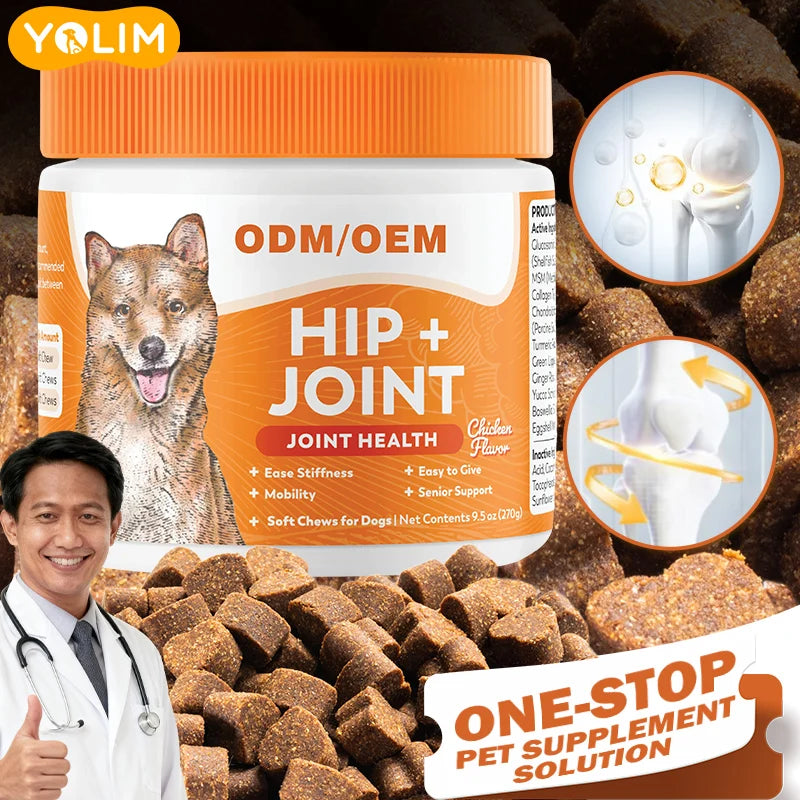 Glucosamine Hip & Joint Soft Chews | OEM/Private Label
