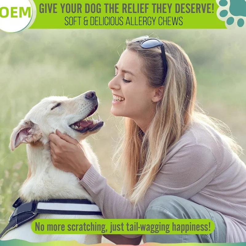OEM/ODM Service Supports Immune System Pet Health Care & Supplements Dog Soft Chews for All Breeds