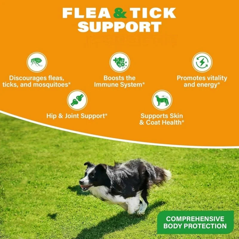 Salmon Oil Flea & Tick Immune Support Soft Chews | OEM/Private Label