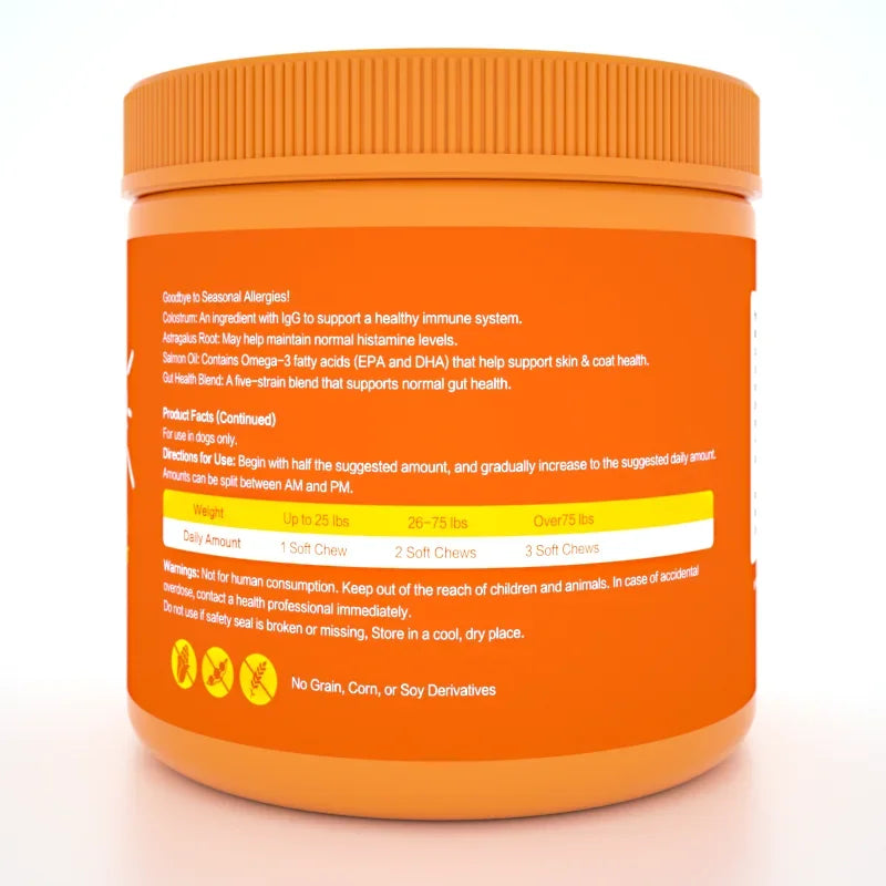 Wholesale Price Relieves Itching and Seasonal Allergies Pet Health Care & Supplements Soft Chews with Omega 3