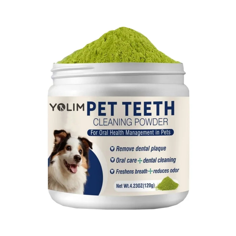 Factory Direct Dental Cleaning Powder for Pet Supplements Supports Healthy Gums & Oral Tissue with Sodium Bicarbonate 120g