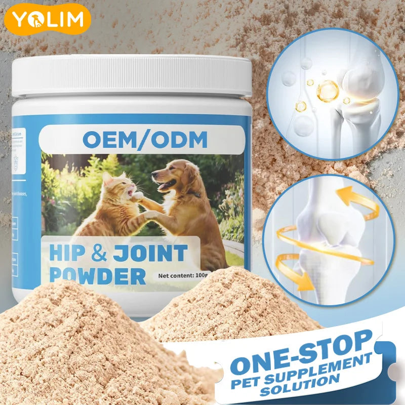 MSM Joint Powder for Pet Hip & Joint Support | OEM/Private Label