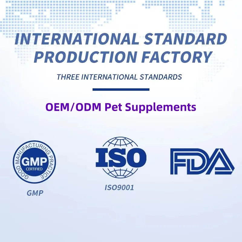 Secure Packaging Digestive Health Gut Function with Probiotics for All Breeds Pet Supplements and Vitamins Powder Fast Shipping
