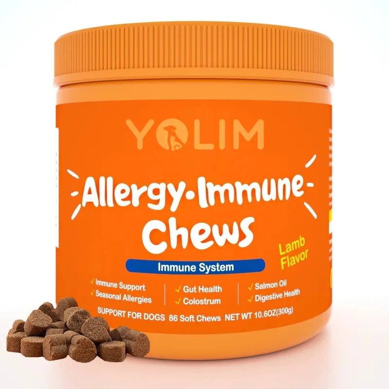 Wholesale Price Relieves Itching and Seasonal Allergies Pet Health Care & Supplements Soft Chews with Omega 3