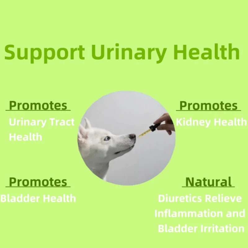 Customized Brand Promotes Bladder Health Pet Healthy Care and Supplement Liquid for Urinary Tract Health