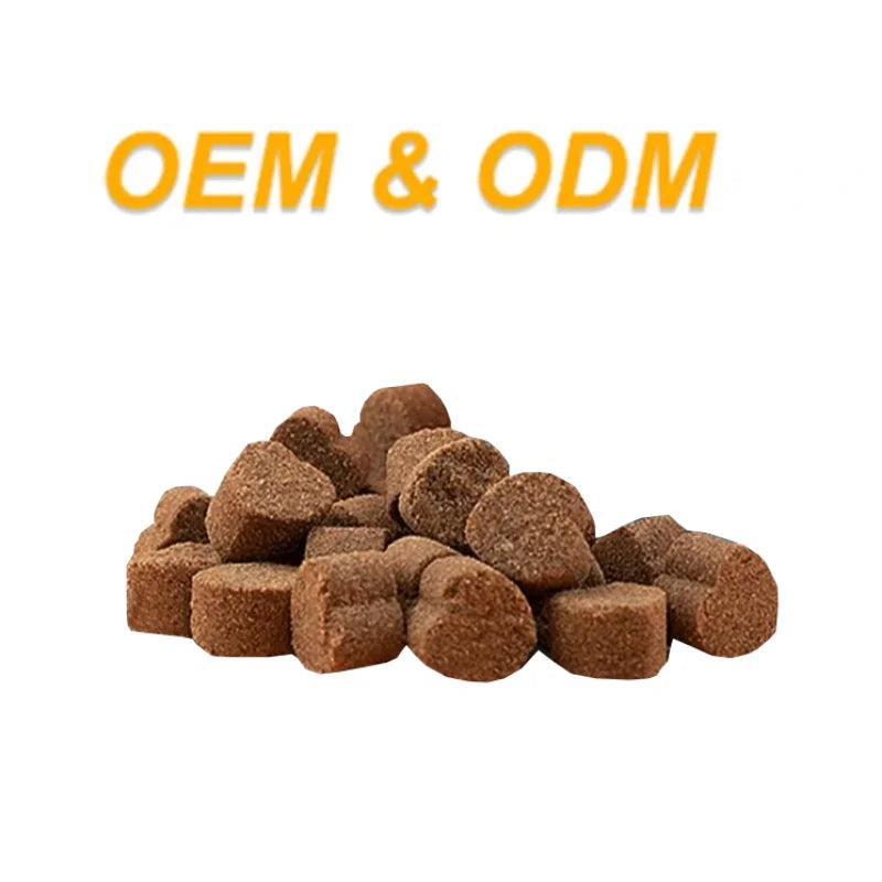 Custom Manufacturer Pet Supplement Coat Health Immune System Vitamins for All Breeds Soft Chews
