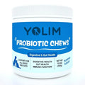 Private Label Pet Probiotic Chews for Dogs & Cats Ease Stomach Upset with Viable Probiotic Bacteria 300g Pumpkin Flavor