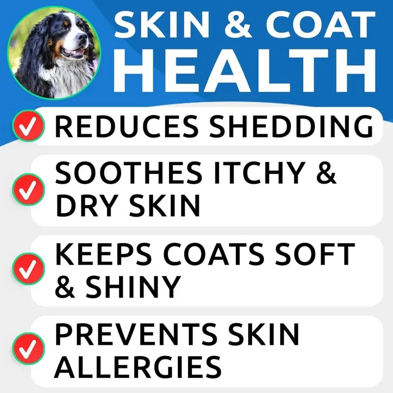 Advanced Omega-3 & Antioxidant Skin Support Chews | OEM/ODM
