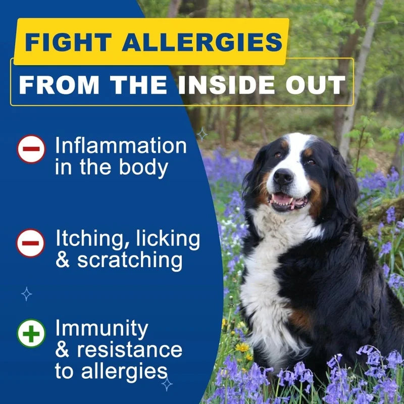 Private Label Welcome with Omega 3 Seasonal Allergy Relief Chewsfor All Breeds  Pet Health Care & Supplements