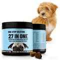 Private Brand 27 in One Multivitamin Chews for Dogs Complete Daily Nutrition Intake with Biotin 60 Soft Chews Free Sample