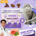 Salmon Oil & Omega-3 Soft Chews for Skin & Allergy Support | OEM/Private Label