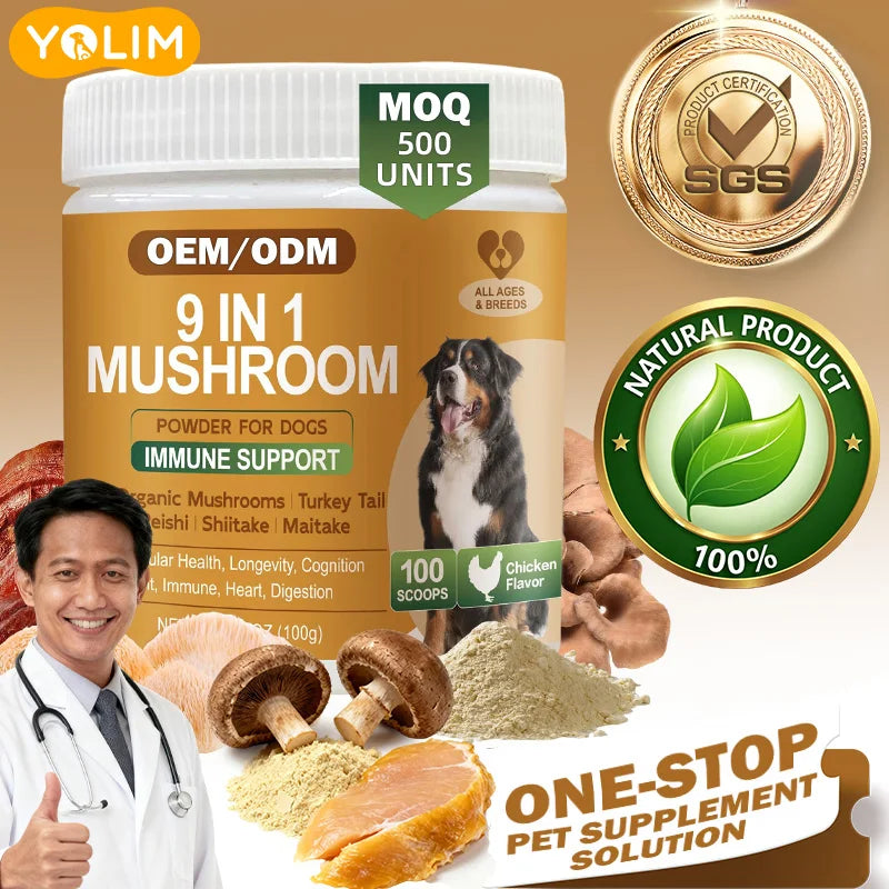 Professional R&D Team Cognition Health and Immune System Supports for All Breeds Pet Supplements and Vitamins Fast Shipping