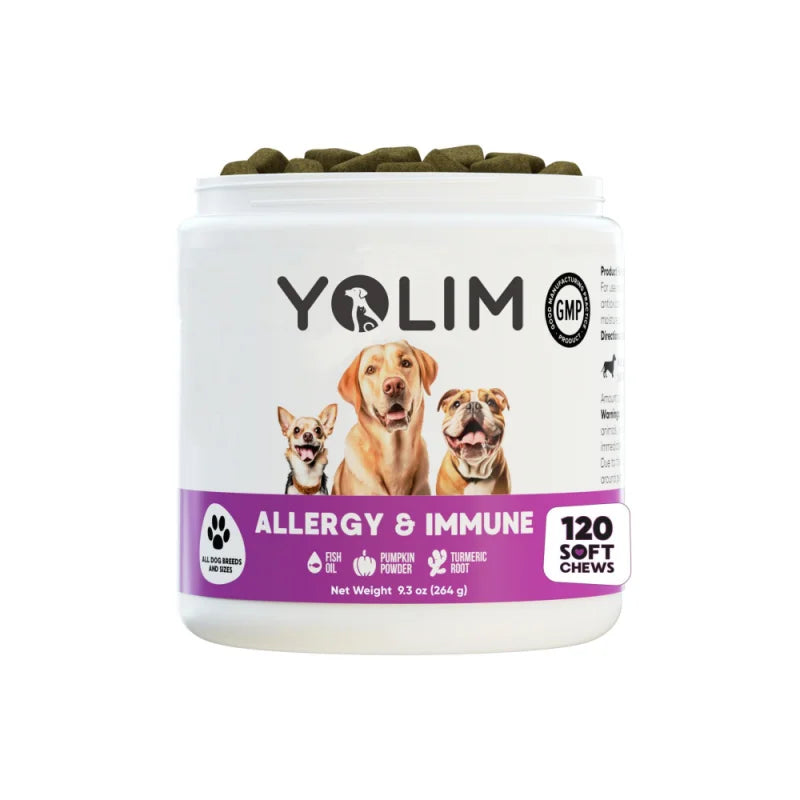 Factory Direct Support Immune System and Skin Health Pet Supplements and Vitamins Soft Chews for All Breeds