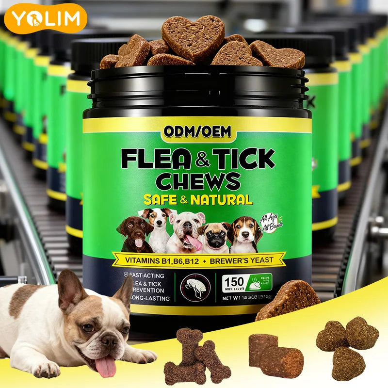 Private Label Provides Immune Health Support Pet Health Care & Supplements Flea and Tick Treatment for Dogs