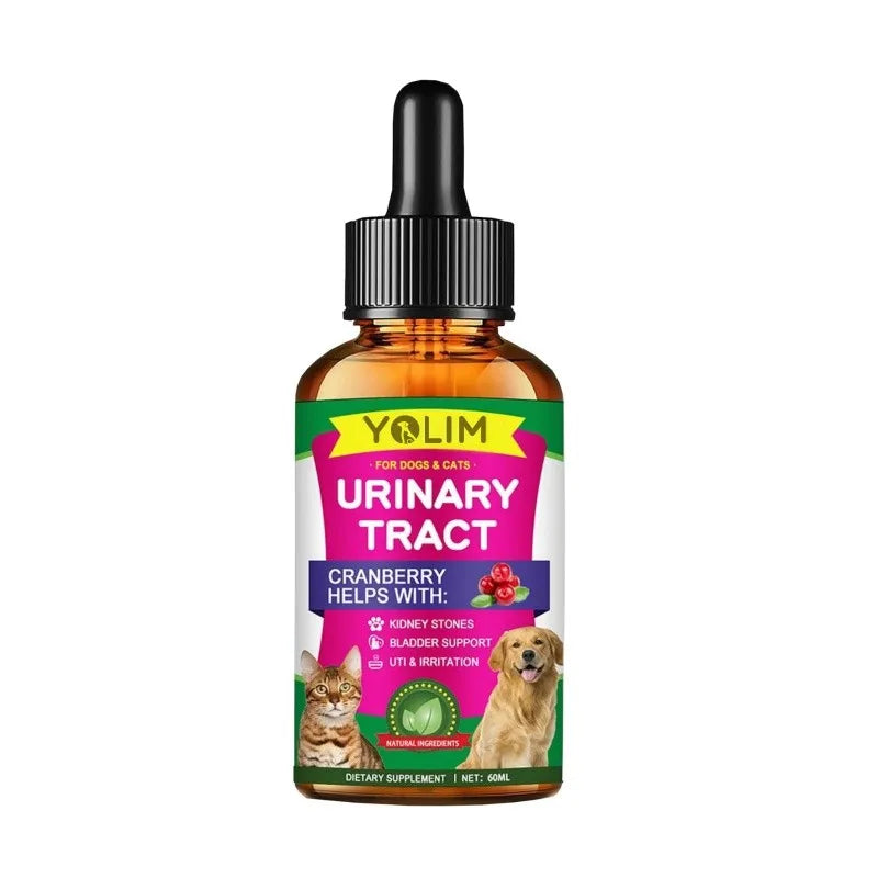 Wholesale Price Urinary Track Liquid Pet Health Care & Supplements Dog Vitamins with Cranberry