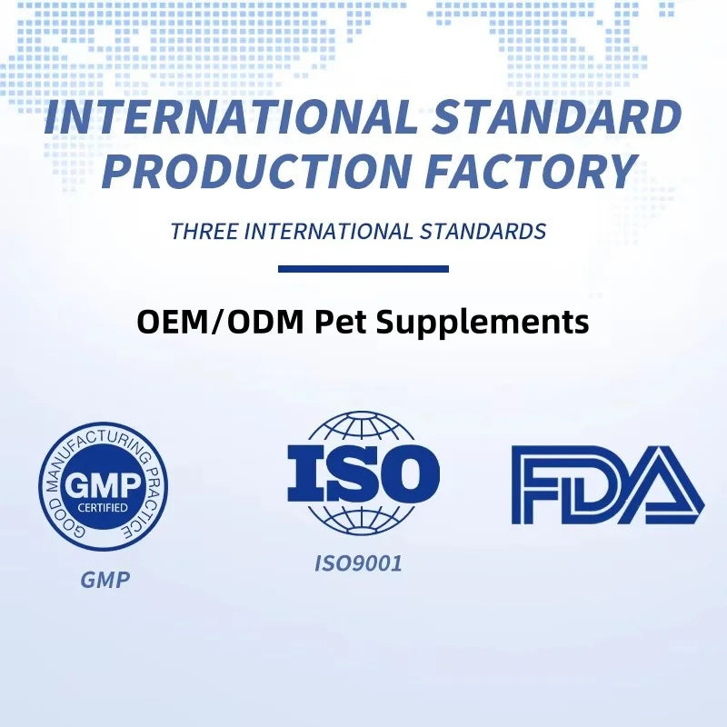 Hot Selling Pet Healthy Care Strengthen Immune System Tablets Dog Supplement Dog Treats for All Breeds