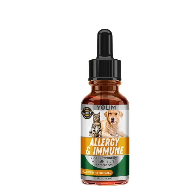 Wholesale Price Inflammation Relief Skin Heart Coat Care Liquid Pet Health Care & Supplements Dog Vitamins with Salmon Oil