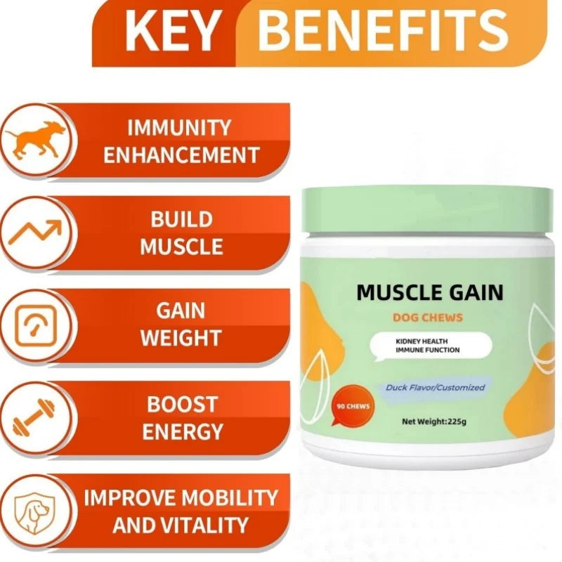 Private Label Promotes Weight Gain & Immunity Health Pet Health Care & Supplements with Calcium