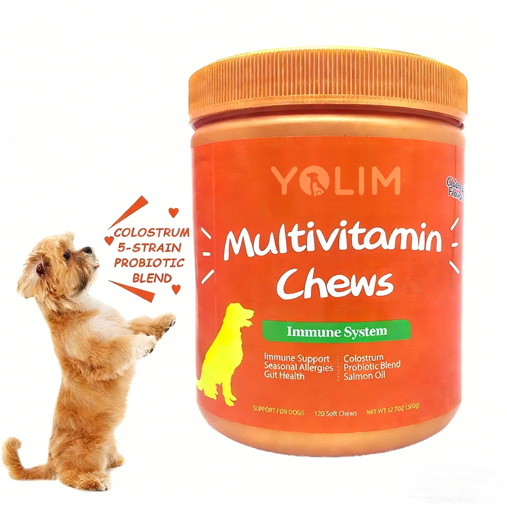 Wholesale Multivitamin Chews for Pet Supplements Boost Immune System with Selenium 120 Chewable 360g