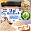 Direct Manufacturer Strengthen Immune System and Digestive Health Dog Vitamins Powder for All Breeds Pet Supplements Free Sample