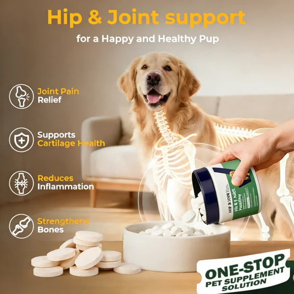 L-Lysine Pet Joint & Hip Tablets | OEM/Private Label