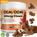 Private Label Welcome with Omega 3 Seasonal Allergy Relief Chewsfor All Breeds  Pet Health Care & Supplements