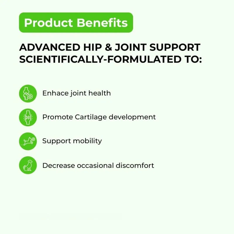 OEM/ODM Service Promotes Mobility & Flexibility Pet Health Care & Supplements Dog Vitamins for Joint Health