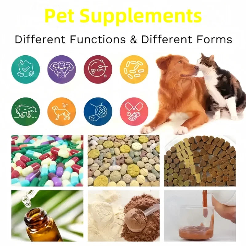 High Quality Pet Tear Stain Removal Soft Chews Pet Supplements and Vitamins with Lutein