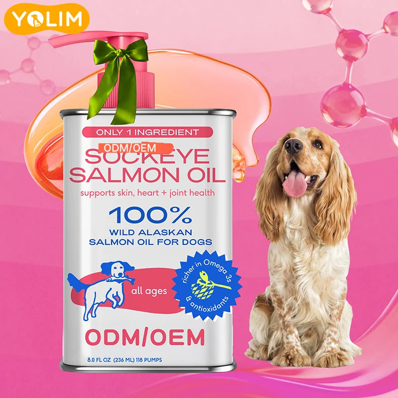 Joint & Skin Support Salmon Oil with Flexible Packaging | OEM/Customization