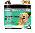 Cross Border Export Multivitamin 10-in-1 Chews for Pet Supplements Support Overall Health with MSM 90 Soft Chews