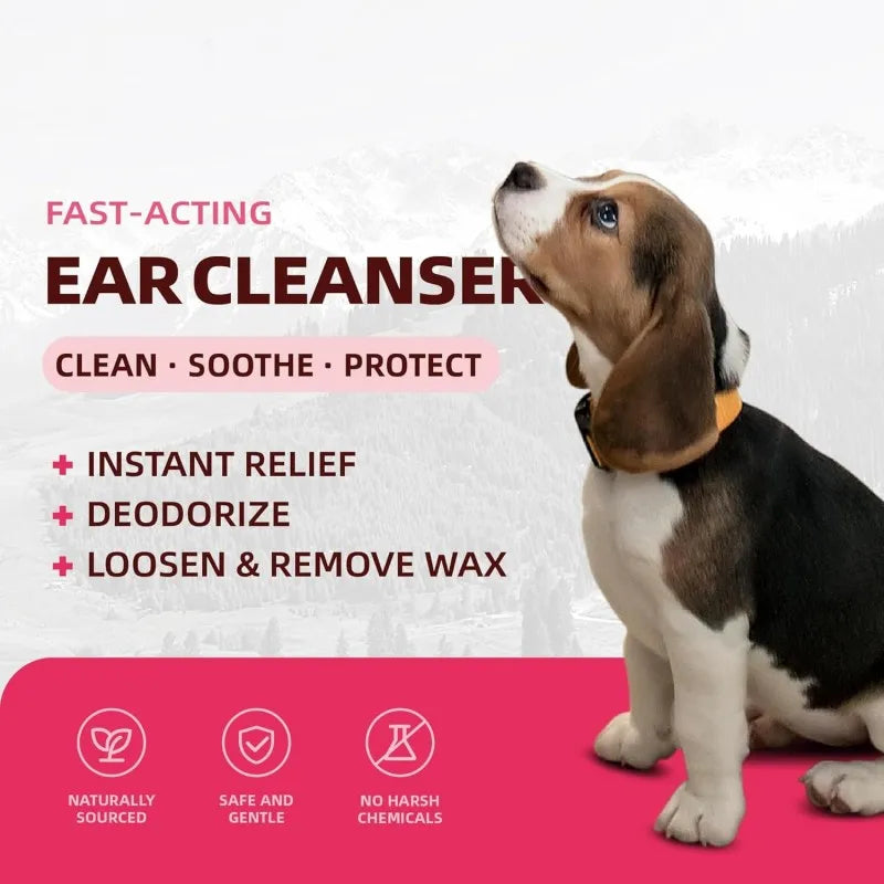 Fast Shipping Safe and Effective Clean Ear Odors Pet Health Care & Supplements for All Breeds