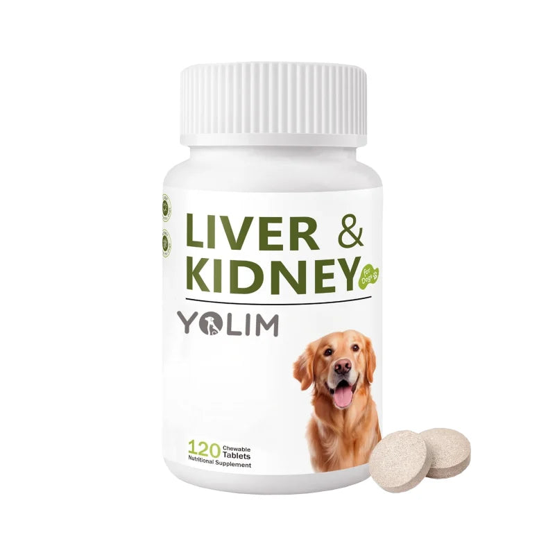 Strict Quality Control System Liver and Kidney Health Tablet for All Breeds Pet Supplements Fast Shipping