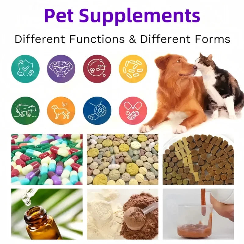 Wholesale Price Supports Bladder Health Pet Supplements and Vitamins Pet Collagen Drops for All Breeds