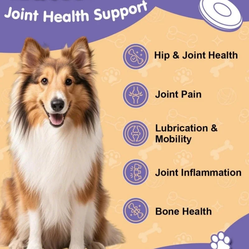 OEM/ODM Service Joint Care Chews for Dogs Rebuild Cartilage with Green Lipped Mussel 120 Chewable Fast Shipping