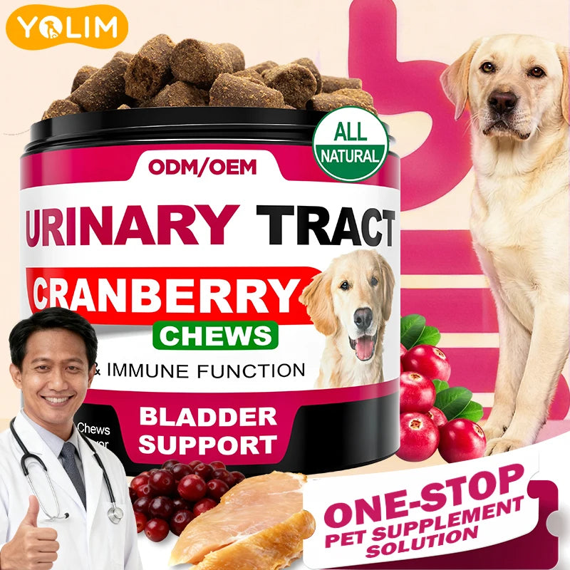 Cranberry Urinary Tract Support Soft Chews | OEM/Private Label