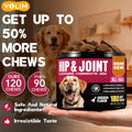 Private Label Hip & Joint for Pet Supplements Support Stiff Joints with Chondroitin 120 Chews Chicken Flavor for All Ages