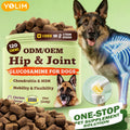 OEM ODM Service Hip & Joint for Dogs Protect Joint Structure Hyaluronic Acid 120 Chews Free Sample Pet Supplements