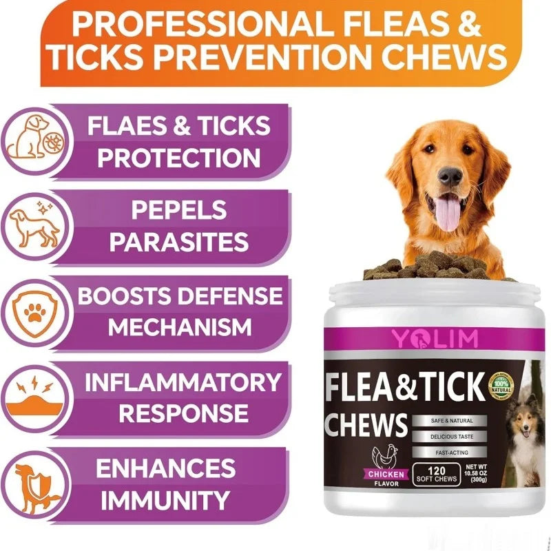 Custom Manufacturer Pet Supplement Coat Health Immune System Vitamins for All Breeds Soft Chews