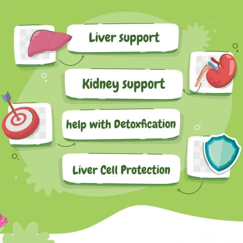 Pet Liver & Kidney Support Tablets | OEM/Private Label