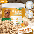Private Custom Pet Hip & Joint Chews for Adult Dog Support Healthy Movement Green Lipped Mussel Beef Flavor 120 Chewable