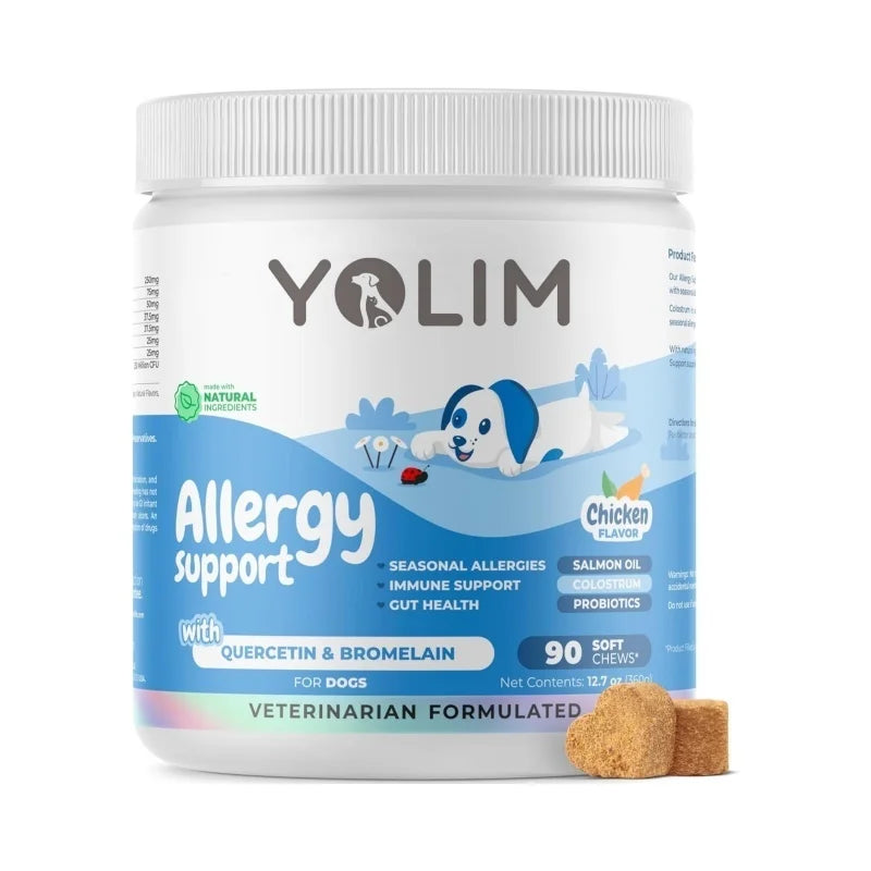 OEM/ODM Service Relieves Itching & Seasonal Allergies Pet Health Care & Supplements Dog Soft Chews for All Breeds