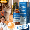 Hot Selling Advanced Liver & Kidney Liquid Support the Immune System Dog Supplement Pets Wellbeing with Milk Thistle Extract